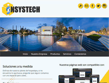 Tablet Screenshot of insystech.com.ve